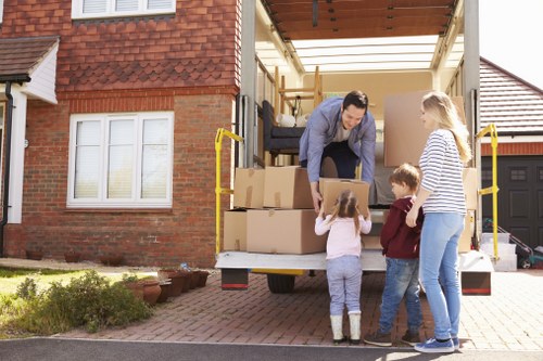 Removal van moving service covering Belsize Park and nearby North West London areas