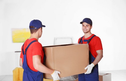 Careful item transport for a flat move near Belsize Park