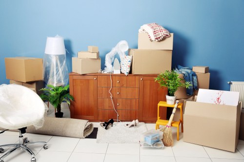 Customer complaint review process for a moving service