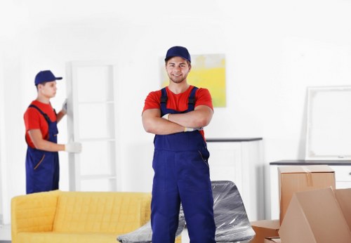 Movers in Belsize Park planning a safe and insured home relocation