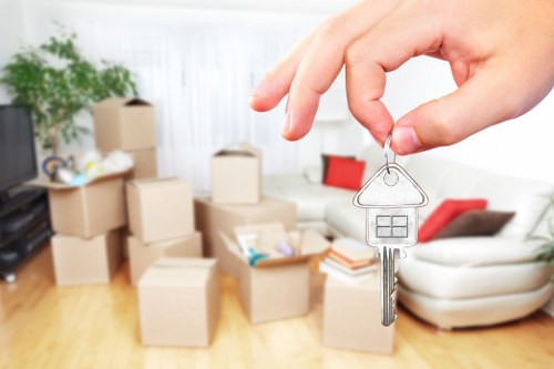 Careful packing and loading support for a Belsize Park house move