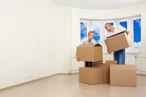 Removal quote assessment for a period property in Belsize Park