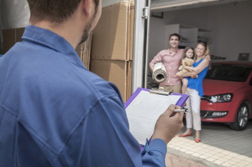 Professional packing and furniture protection for a Belsize Park removal