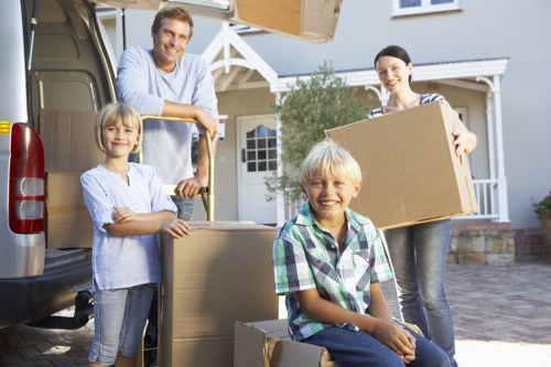 Experienced movers organizing a smooth relocation in Belsize Park