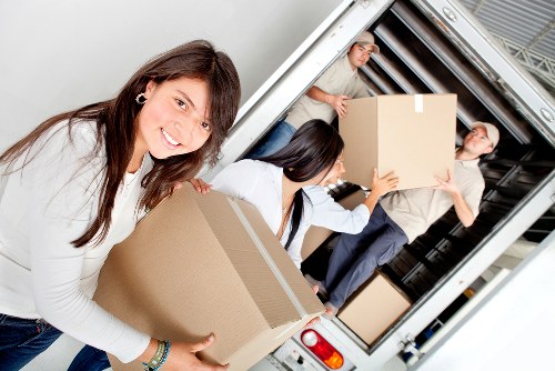 Careful loading support for home and office items in Belsize Park
